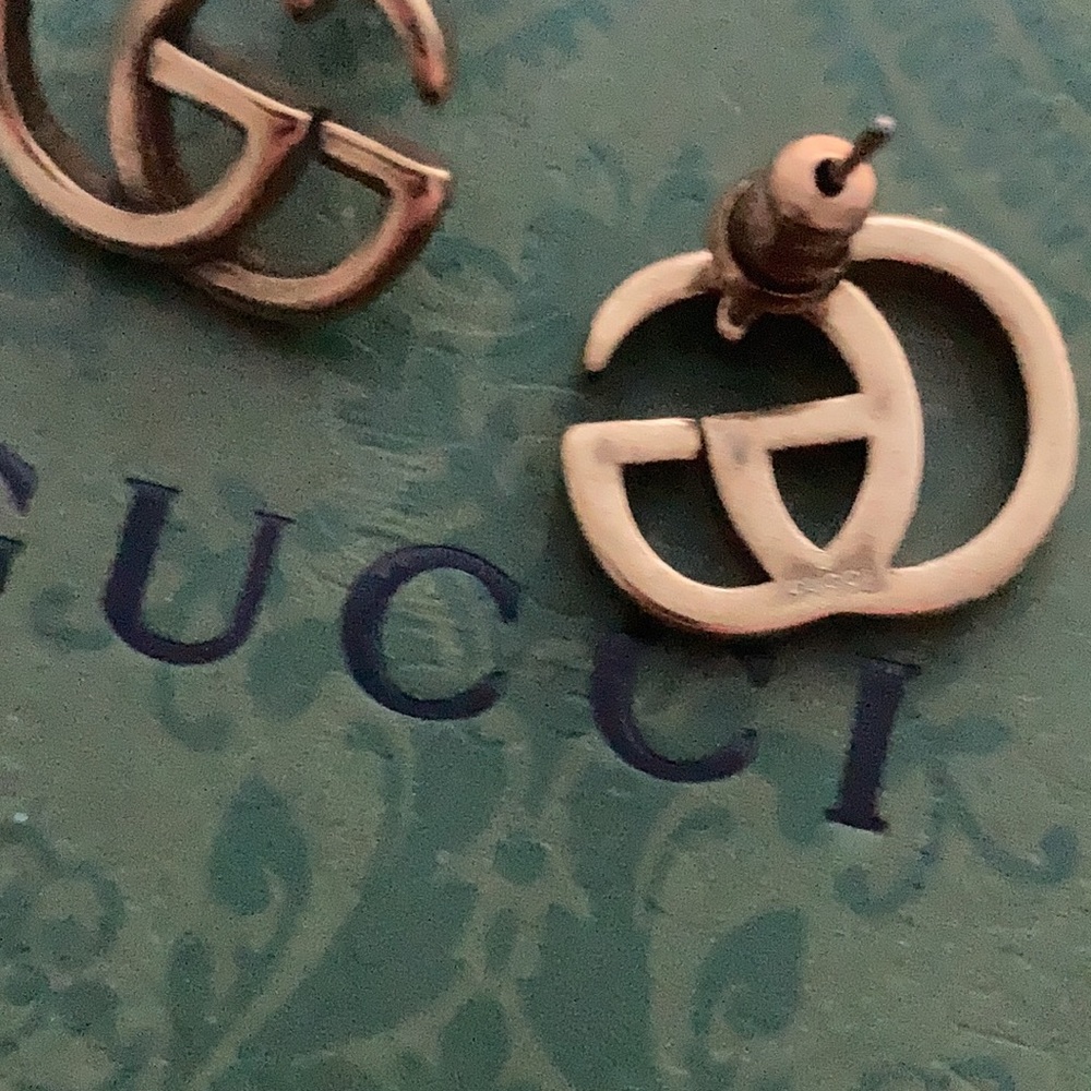 Gucci Interlocking G Earrings - image 4